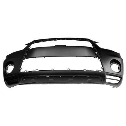 Bumper Cover Front w/Fog Lamps w/Lower Protector Primed CAPA for Mitsubishi Outlander 2010–2013