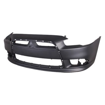 Bumper Cover Front Sport Type Sport Pkg Primed CAPA for Mitsubishi Lancer Ralliart Ralliart Sportback 2009–2015