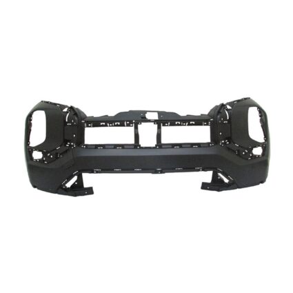 Bumper Cover Front w/o Headlamp Washers w/o Parking Sensors Primed CAPA for Mitsubishi Outlander 2022–2024
