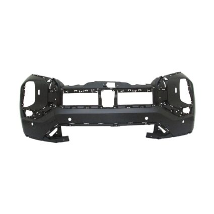 Bumper Cover Front w/Headlamp Washers w/Parking Sensors Primed CAPA for Mitsubishi Outlander 2022–2024