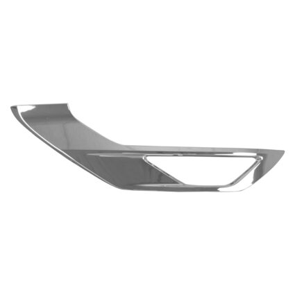 Bumper Insert Front Left Fog Lamp Bezel w/Fog Lamps Chrome CAPA for Mitsubishi Outlander SE SEL 2022–2024