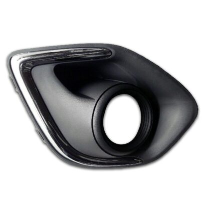 Bumper Insert Front Right Fog Lamp Bezel Chrome for Mitsubishi Outlander Sport RVR