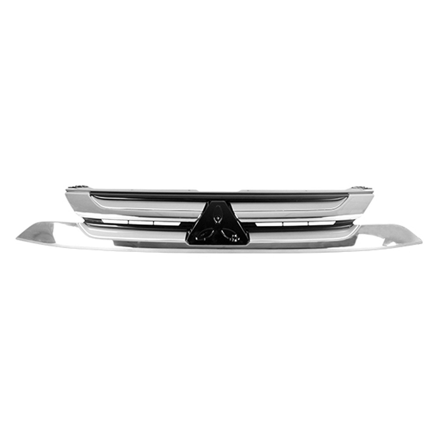Grille Assembly Chrome/Silver for Mitsubishi Outlander 2016–2018