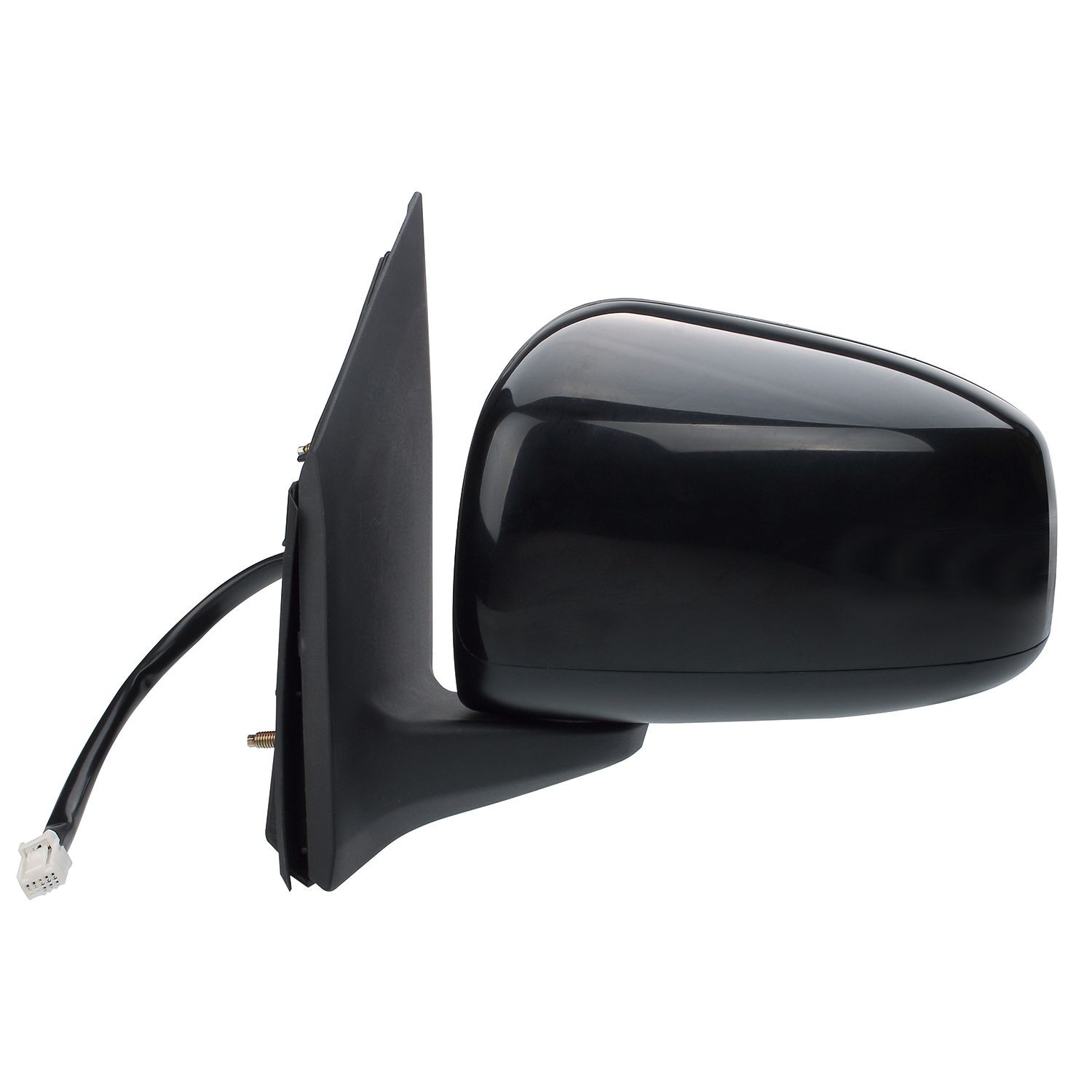 Door Mirror Assembly Left Power Non-Heated w/o Signal Lamps w/Cover for Mitsubishi Mirage Mirage G4