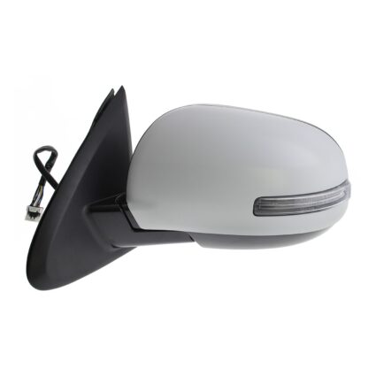 Door Mirror Assembly Left w/Turn Signal Lamps Power Folding w/Cover for Mitsubishi Outlander 2016–2017