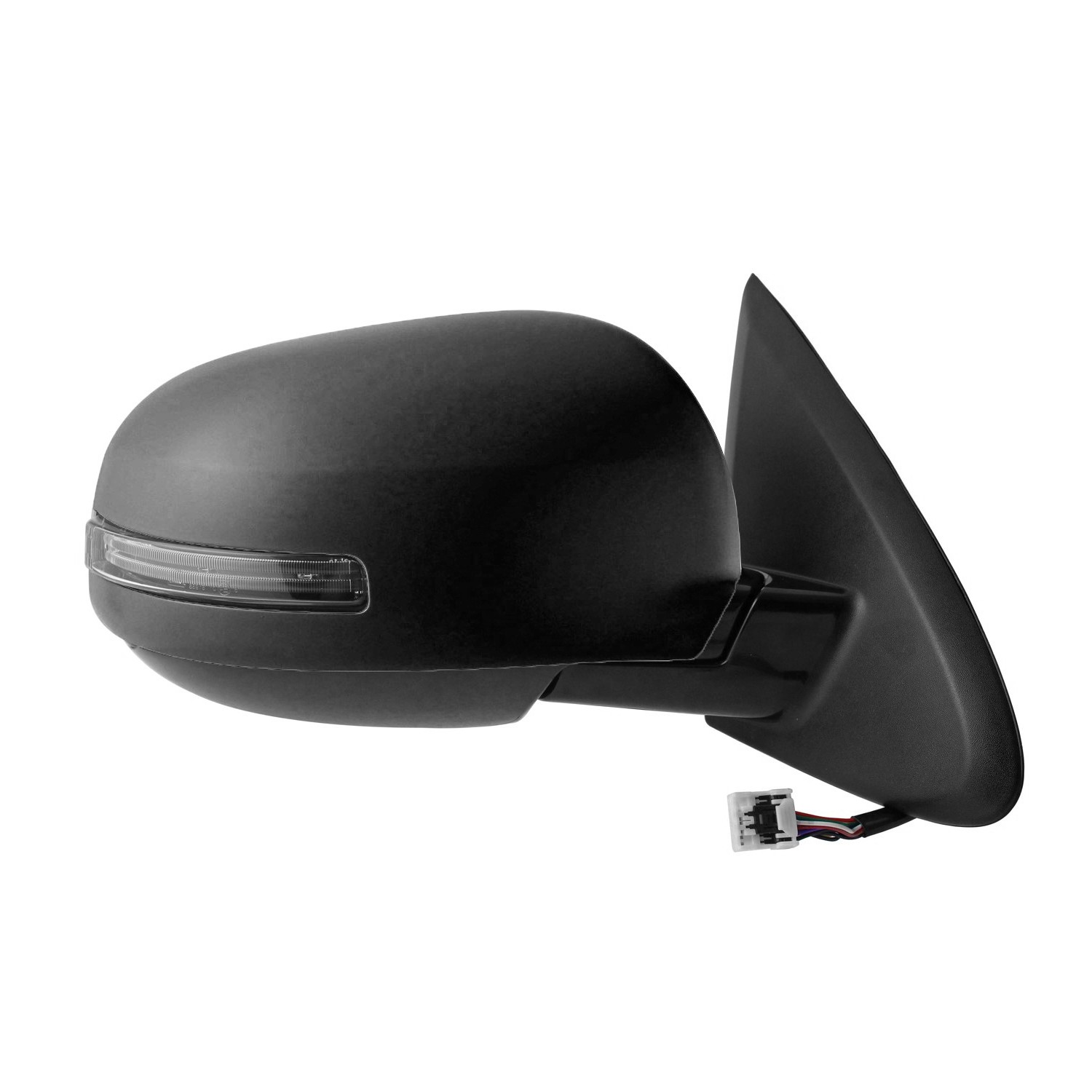 Door Mirror Assembly Right w/Blind Spot Detection w/o Side View Camera To 6-19 w/Cover for Mitsubishi Outlander Outlander PHEV