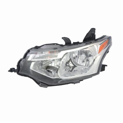 Headlight Assembly Composite Left Halogen CAPA for Mitsubishi Outlander 2014–2015