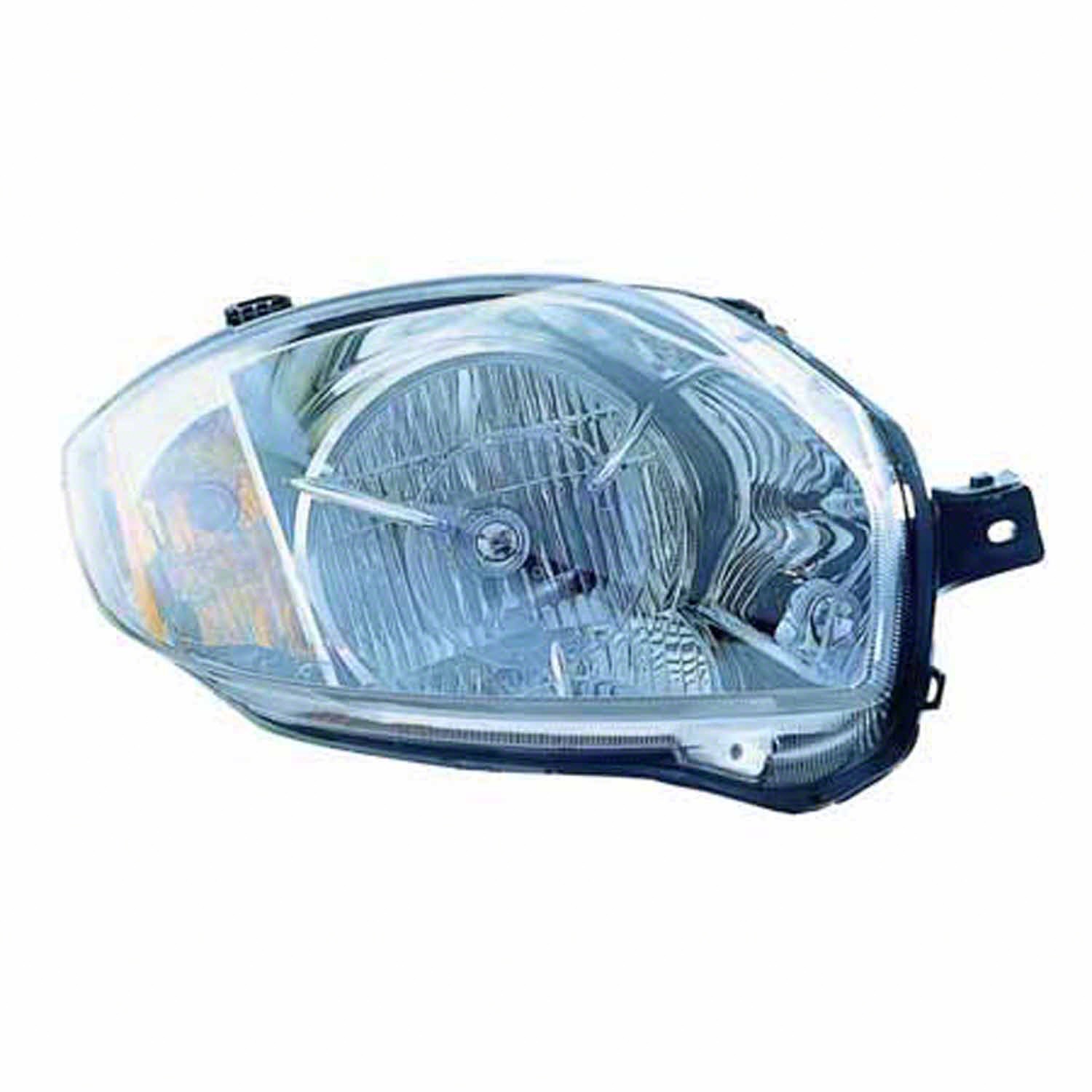 Headlight Assembly Composite Right From 1-07 CAPA for Mitsubishi Eclipse Spyder GS Spyder GT Spyder GT-P Spyder GS Sport Spyder SE 2007–2012