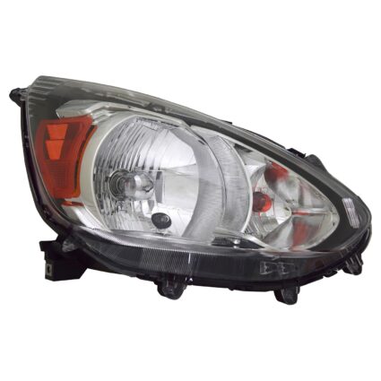 Headlight Assembly Composite Right CAPA for Mitsubishi Mirage 2014–2020