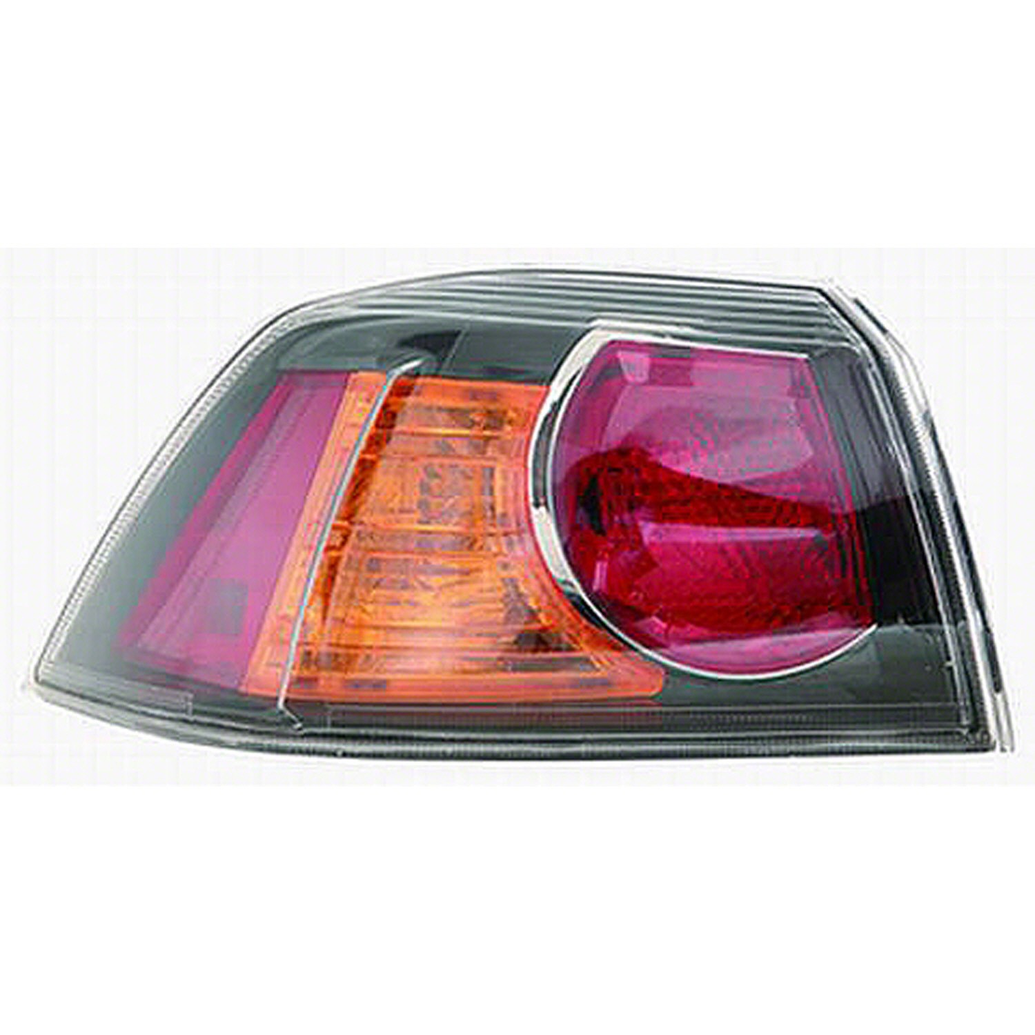 Tail Light Assembly Left Outer CAPA for Mitsubishi Lancer 2009–2017