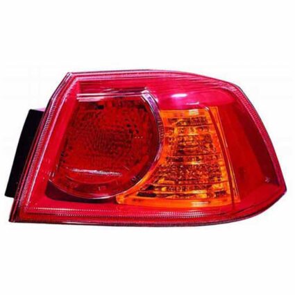 Tail Light Assembly Right Outer On Body CAPA for Mitsubishi Lancer 2008–2013