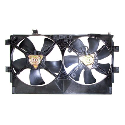 Engine Cooling Fan Assembly Motor/Blade/Shroud Dual Fan Assembly for Mitsubishi Lancer 2008–2017
