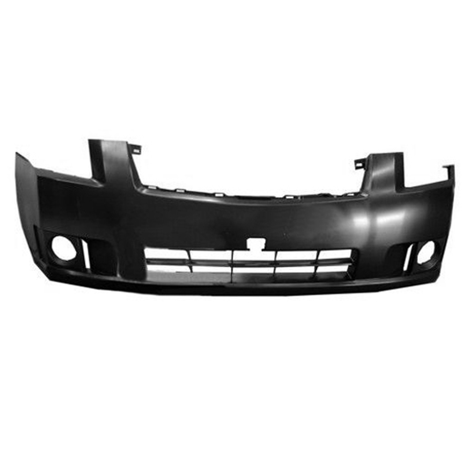 Bumper Cover Front w/Fog Lamps Primed for Nissan Sentra 2007–2009
