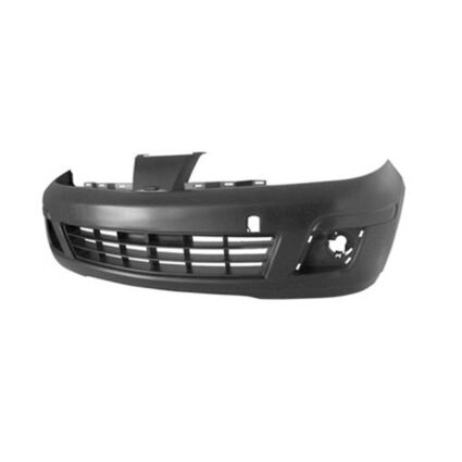 Bumper Cover Front w/o Sport Pkg w/Tie Down Hole Primed CAPA for Nissan Versa Sedan Hatchback 2007–2012