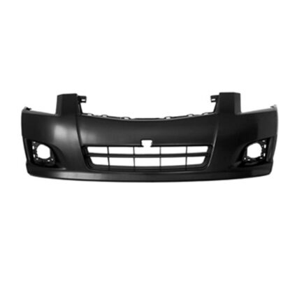 Bumper Cover Front Primed CAPA for Nissan Sentra 2007–2012
