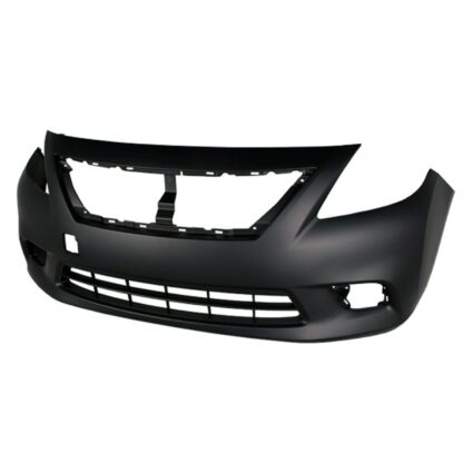 Bumper Cover Front Primed CAPA for Nissan Versa Sedan 1.6 S 1.6 S Plus 2012–2014