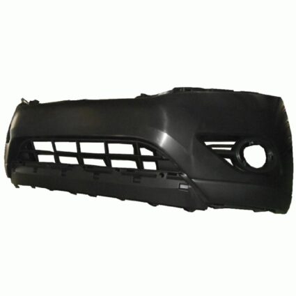 Bumper Cover Front w/Parking Sensors w/o Trailer Tow Pkg Smooth Upper Textured Lower Primed for Nissan Pathfinder 2013–2016