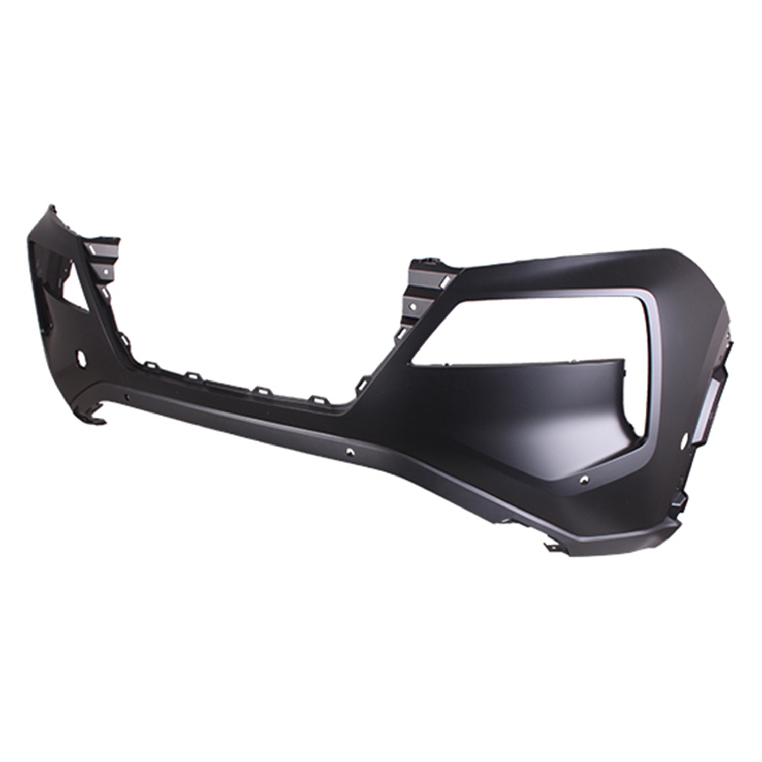 Bumper Cover Front w/Parking Sensors w/6 Holes w/Towing Cover Primed USA Built CAPA for Nissan Rogue Platinum 2021–2023