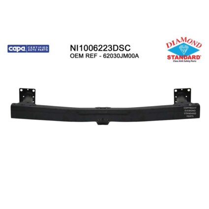 Bumper Cover Reinforcement Front CAPA for Nissan Rogue Rogue Select