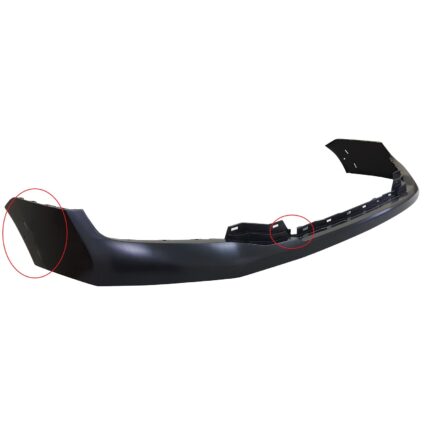 Bumper Cover Front Upper Primed for Nissan TITAN TITAN XD