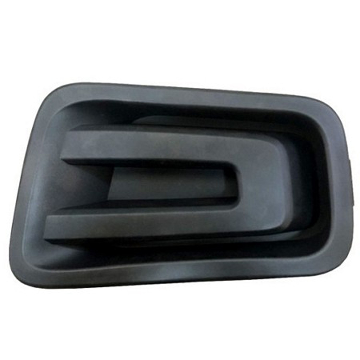 Bumper Insert Front Left Fog Lamp Opening Cover w/o Fog Lamps Textured Black for Nissan TITAN TITAN XD