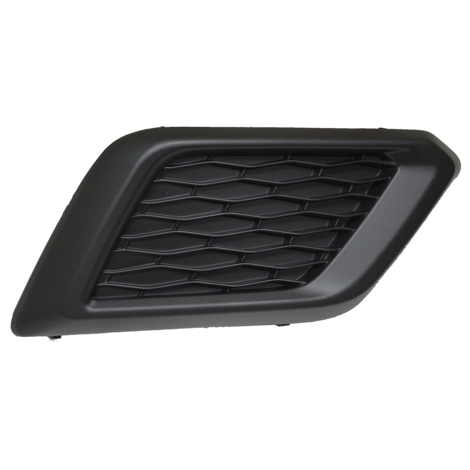 Bumper Insert Front Right Fog Lamp Opening Cover w/o Fog Lamps CAPA for Nissan Rogue 2014–2016