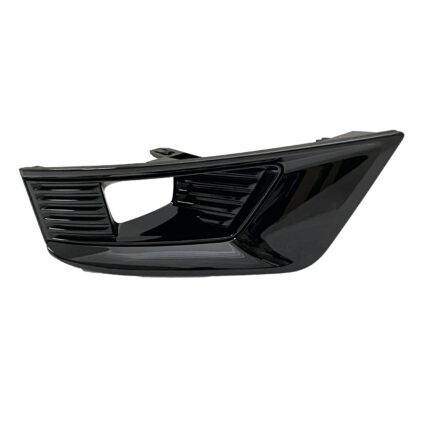 Bumper Insert Front Right Fog Lamp Bezel w/Fog Lamps Gloss Black for Nissan Armada Midnight Edition 2021–2023
