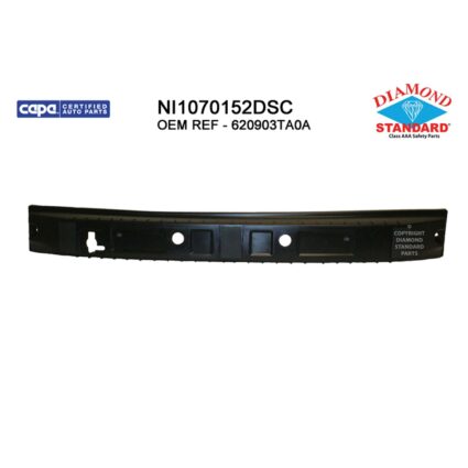 Bumper Impact Absorber Front CAPA for Nissan Altima Sedan 2013–2018
