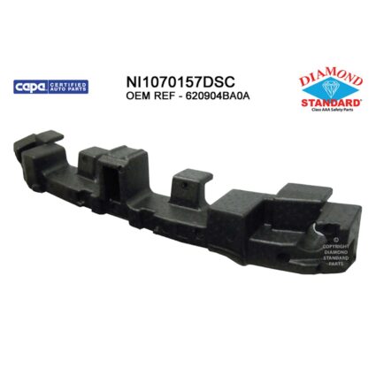 Bumper Impact Absorber Front CAPA for Nissan Rogue 2014–2016