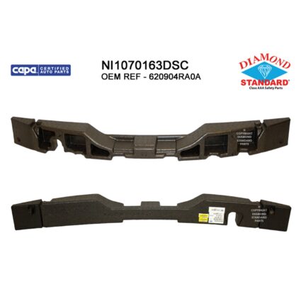 Bumper Impact Absorber Front CAPA for Nissan Maxima 2016–2018