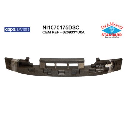 Bumper Impact Absorber Front CAPA for Nissan Sentra 2016–2018