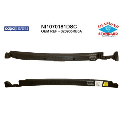 Bumper Impact Absorber Front CAPA for Nissan Kicks 2018–2019