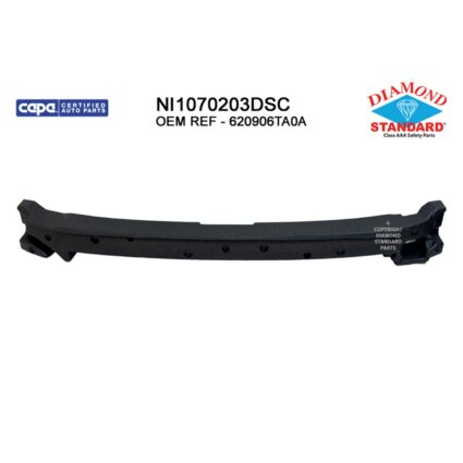 Bumper Impact Absorber Front Lower Impact Absorber CAPA for Nissan Pathfinder 2022–2024