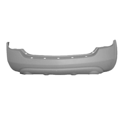 Bumper Cover Rear Includes Mounting Clips & Screws Primed CAPA for Nissan Murano 2006–2007