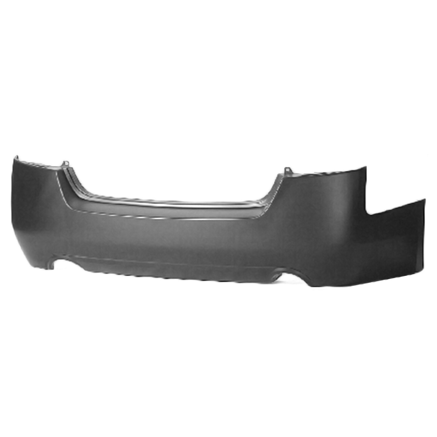 Bumper Cover Rear Primed CAPA for Nissan Altima 2007–2012