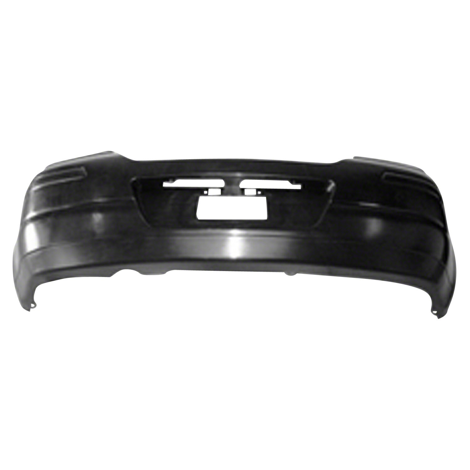 Bumper Cover Rear w/o Sport Pkg Primed for Nissan Versa Hatchback 2007–2012