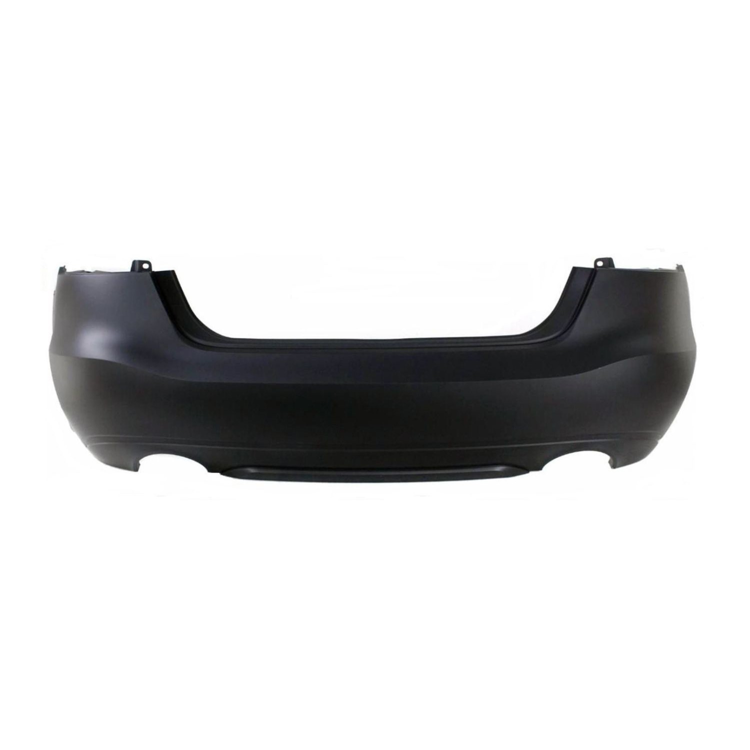 Bumper Cover Rear w/o Rear Object Sensors Primed CAPA for Nissan Maxima S 2016–2018