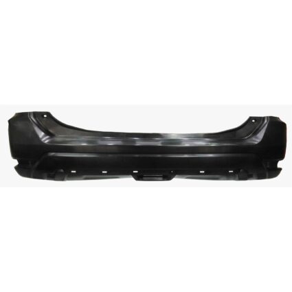 Bumper Cover Rear w/o Distance Sensors Primed CAPA for Nissan Rogue 2017–2020