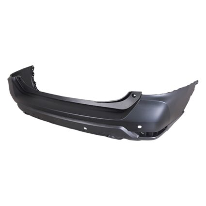 Bumper Cover Rear w/Distance Sensors Primed CAPA for Nissan Rogue 2019–2020