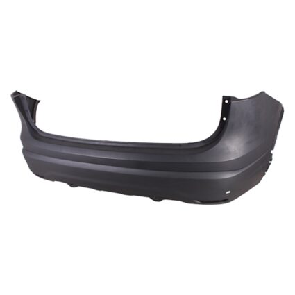 Bumper Cover Rear w/Parking Sensors Primed CAPA for Nissan Qashqai Rogue Sport