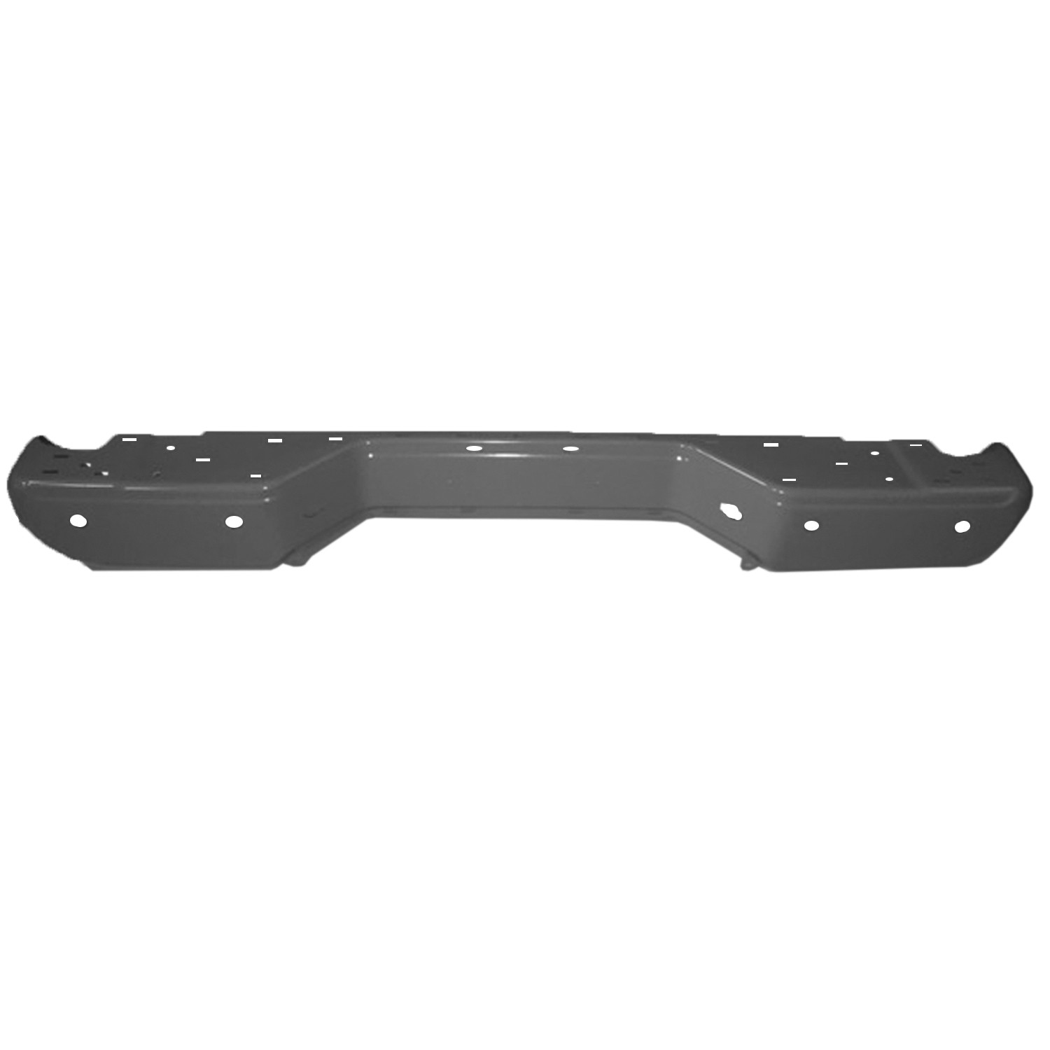 Bumper Face Bar Rear w/Rear Object Sensors w/o Mounting Bracket CAPA for Nissan Frontier 2013–2021