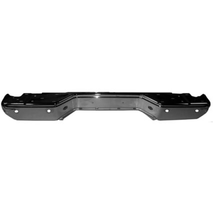 Bumper Face Bar Rear w/Rear Object Sensors Chrome CAPA for Nissan Frontier 2013–2019