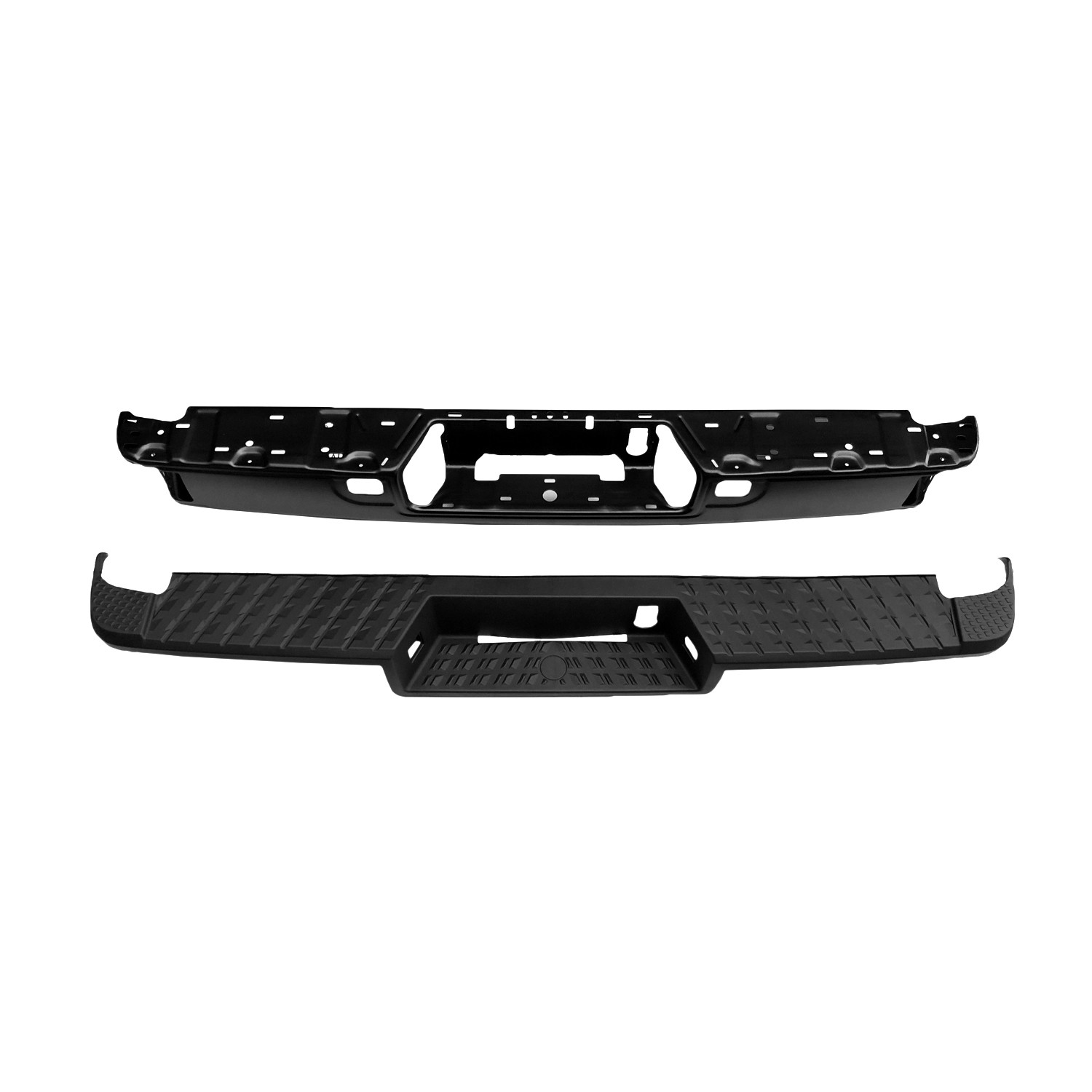 Bumper Assembly Rear Face Bar/Pad/Fascia Assembly w/Blind Spot Detection w/Towing for Nissan TITAN TITAN XD