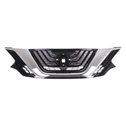 Grille Assembly Black w/Chrome Molding w/o Midnight Special Edition Pkg CAPA for Nissan Murano 2015–2018