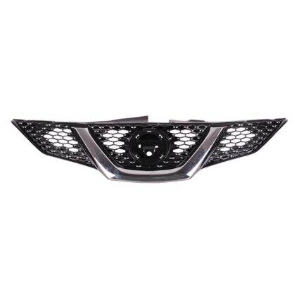Grille Assembly w/o Intelligent Cruise Control w/Around View Monitor CAPA for Nissan Qashqai Rogue Sport