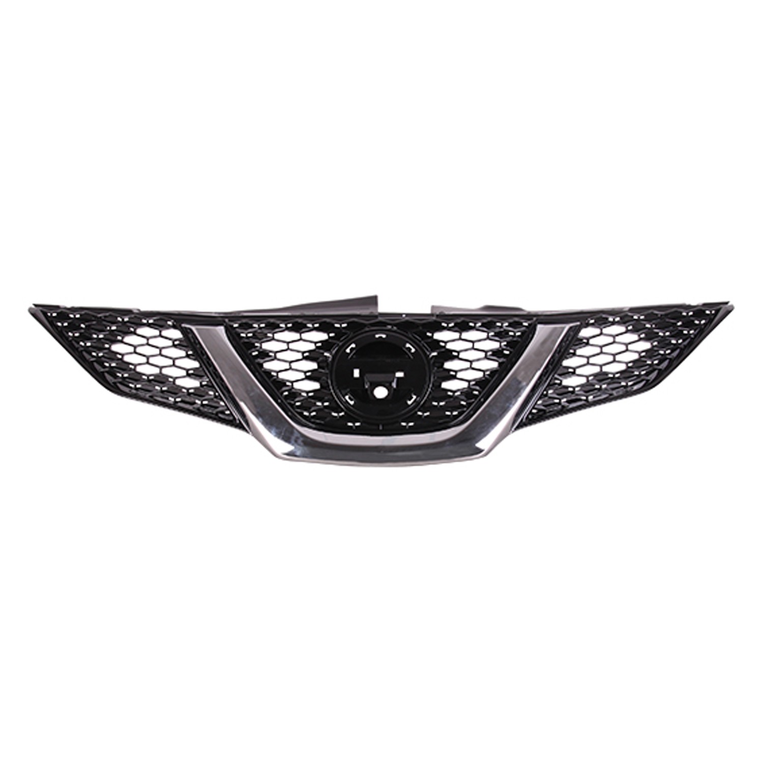 Grille Assembly w/o Intelligent Cruise Control w/Around View Monitor CAPA for Nissan Qashqai Rogue Sport