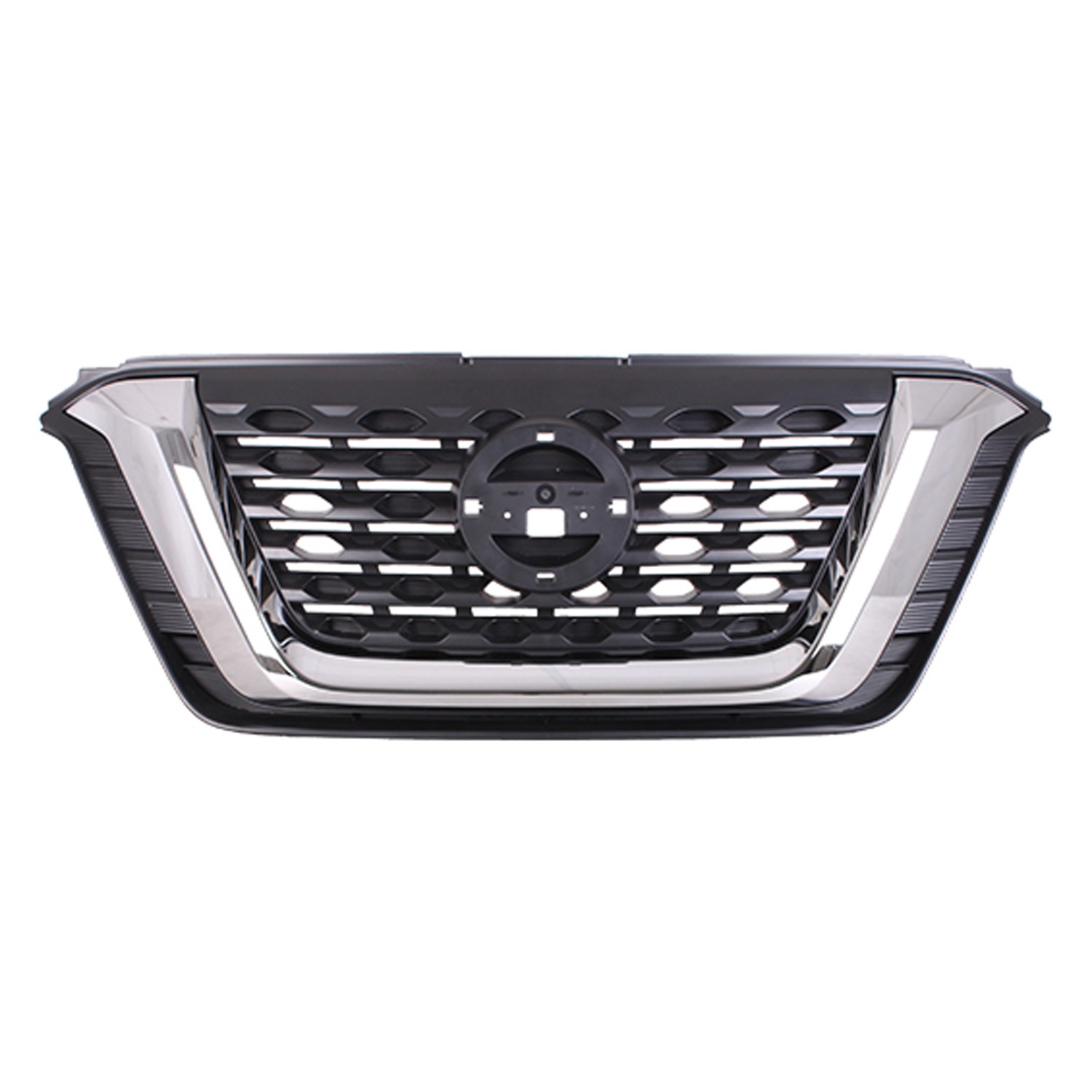 Grille Assembly Chrome Moulding CAPA for Nissan Kicks S SV 2018–2020
