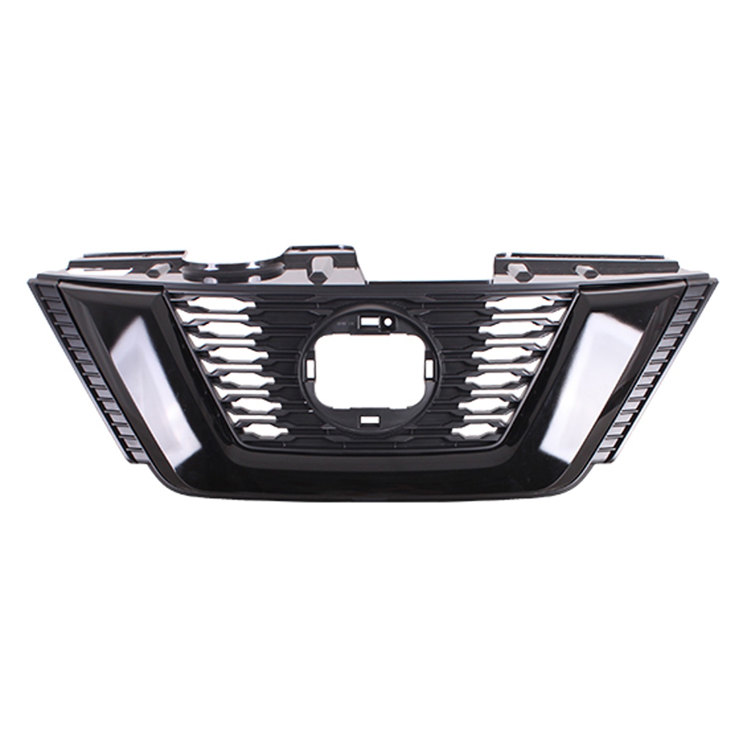 Grille Assembly w/o Premium Pkg w/Midnight Special Edition USA Built CAPA for Nissan Rogue SV 2018–2019