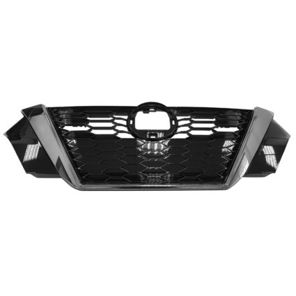 Grille Assembly w/o Camera w/Smoke Black Molding for Nissan Sentra SR 2020–2023