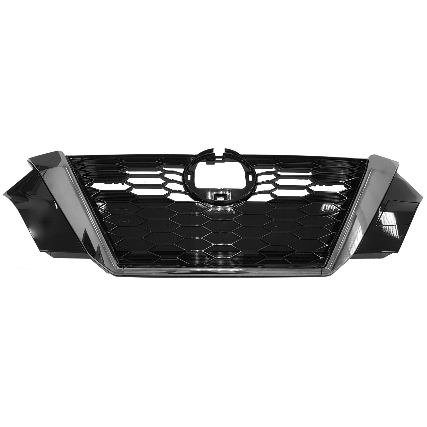 Grille Assembly w/Camera w/Smoke Black Molding for Nissan Sentra SR SR Premium 2020–2023